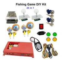 2 players fish hunter game fishing game machine diy kit 35 in 1 game board
