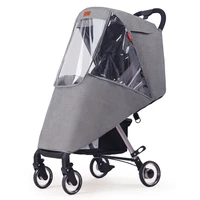 baby stroller rain cover transparency warm waterproof windproof rain covers babys trolley pushchairs accessories dust shield