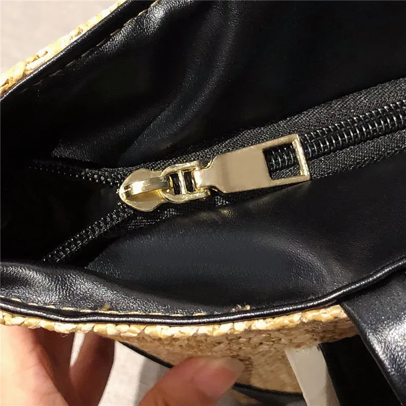 Large-capacity women's handbags high-quality straw fashion shopping bag autumn outdoor shoulder 2019 new discount bags | Багаж и сумки