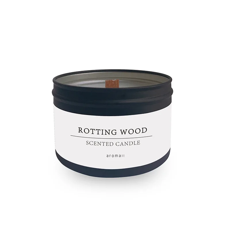 6 шт./компл. Ретро жестяная банка свечи для ароматерапии в баночках благовония