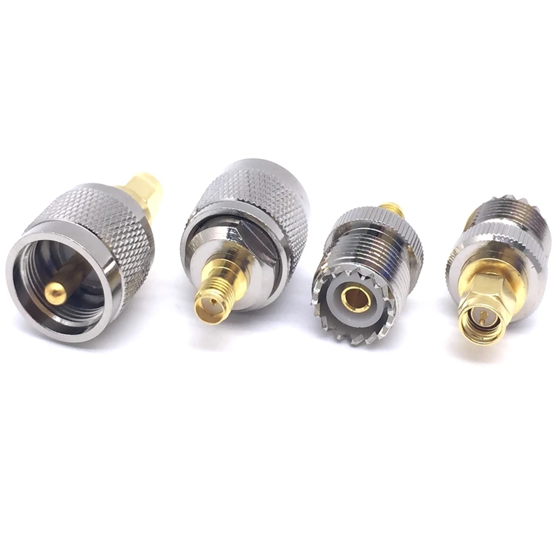 Заводские продажи 4 шт./компл. UHF PL259 SO239 В гнездовой разъем SMA RF типа тестовый