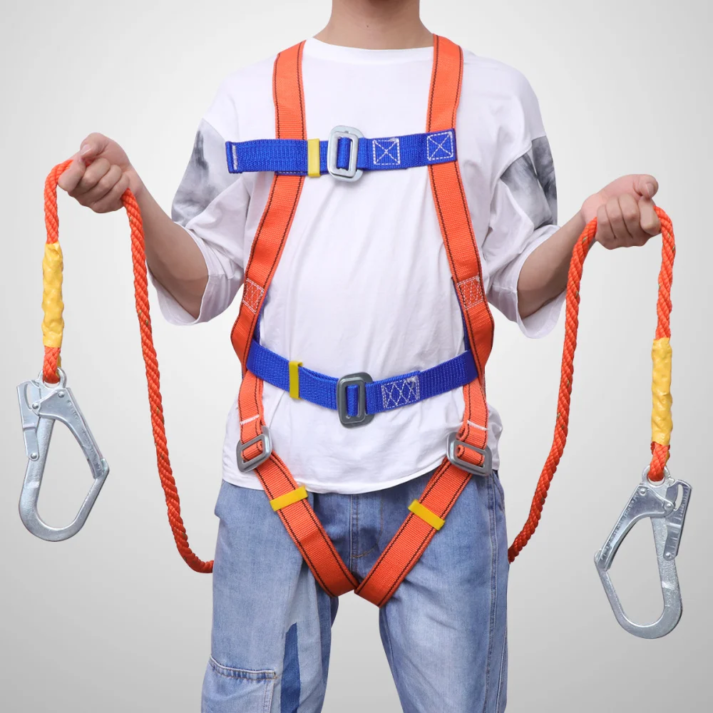 

High Altitude Operation Outdoor Safety Belt Safety Zone Suspenders Climbing Safety Belt Anti Falling Protection Whole Body Elect