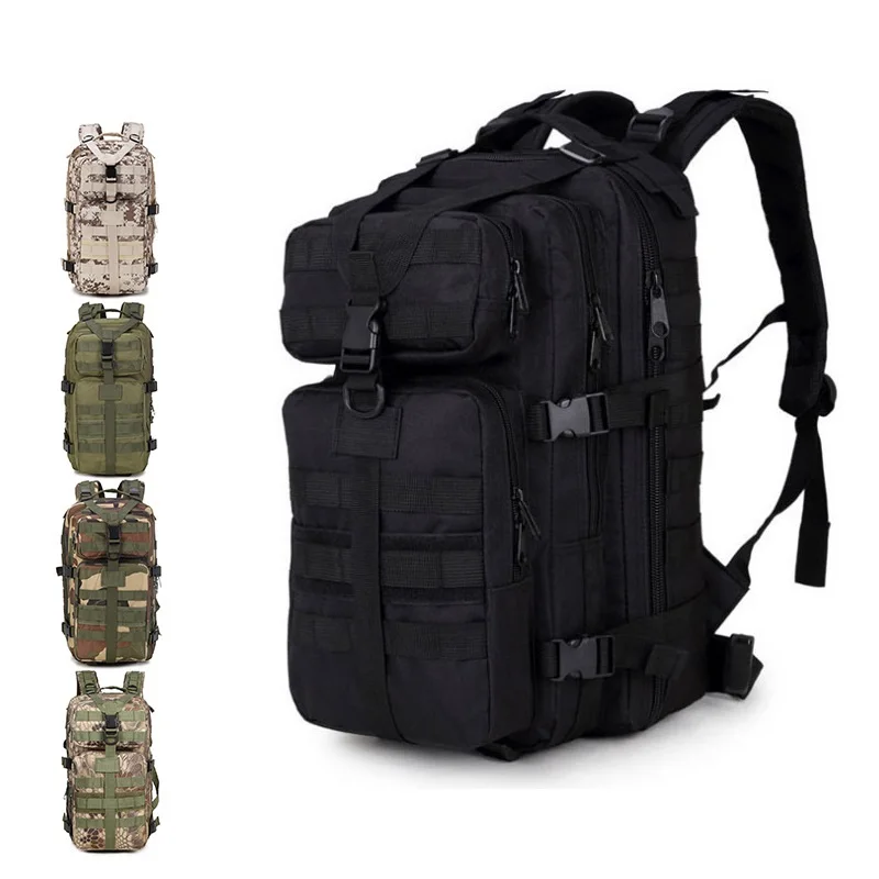 

35L Large Capacity Men Army Military Tactical Backpack 3P Softback Outdoor Waterproof Bug Rucksack Hiking Camping Hunting Bags