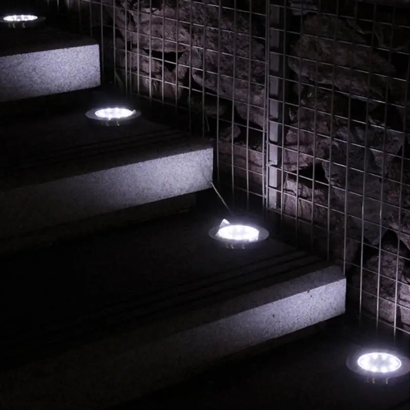 Водонепроницаемые наземные фонари на солнечной батарее садовые для дорожек дома