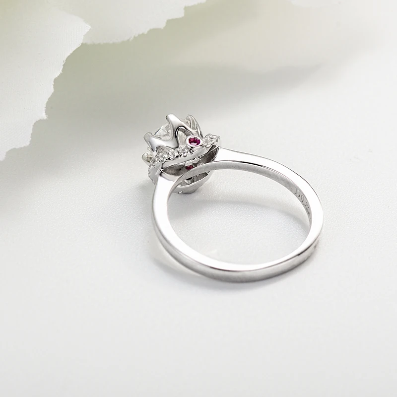 

High Quality Romantic Women Rings in 925 Silver Jewelry Birthday Gift GR091