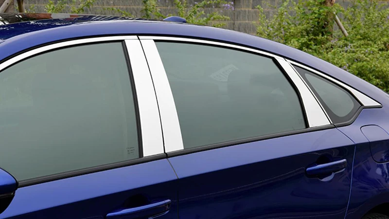 14 шт. декоративные накладки из нержавеющей стали для наружных стекол Honda Accord 10th