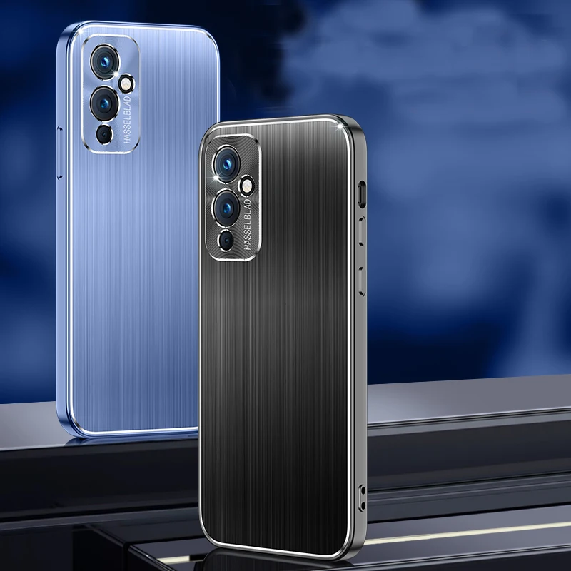 Чехол для OnePlus 9 Pro роскошный жесткий матовый чехол из алюминиевого сплава с