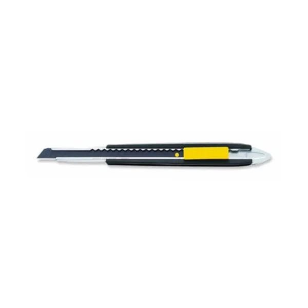 

OLFA 9mm Ultra-sharp Long Black Blade Non-slip Grip Knife 185B