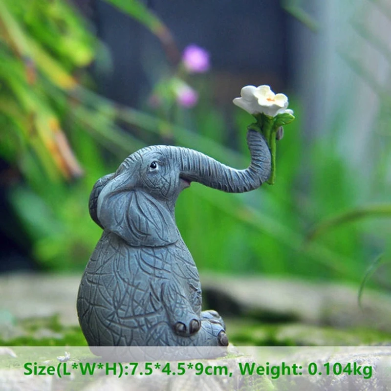 Коллекция счастливая искусственная Фея садовые Животные украшения домашний