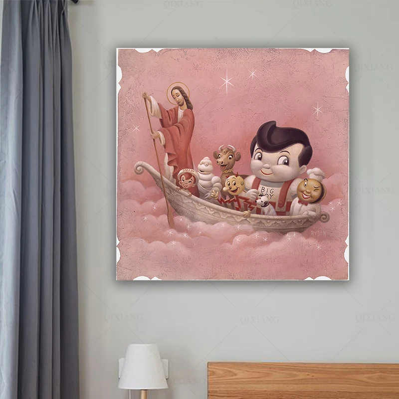 Mark Ryden 》 мертвый персонаж сюрреалистичная Картина на холсте масляная живопись