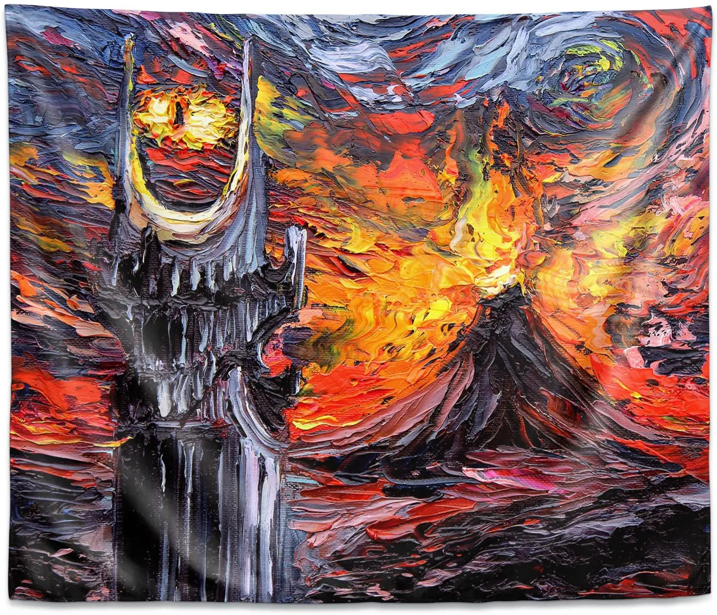 

Гобеленовая стена Ван Гог никогда не Властелин колец глаз