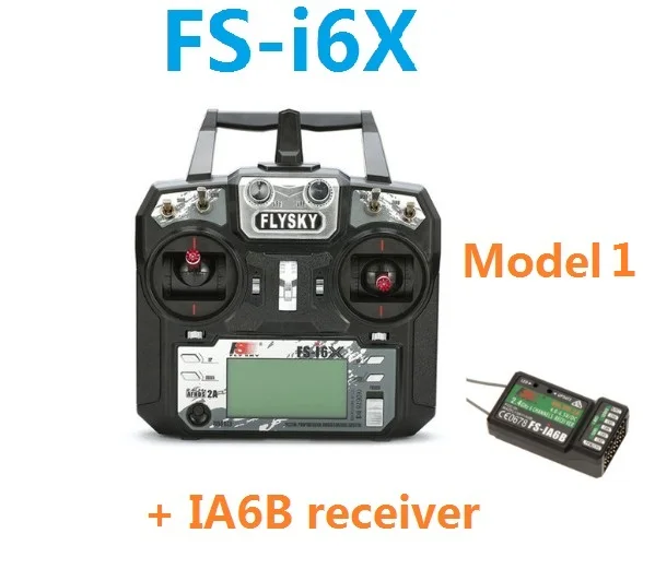 I6X IA6B MODE1 Flysky I6X FS-i6X 10CH 2,4 г AFHDS 2A передатчика радиоуправляемой модели к компьютеру регулятор давления газа с FS-iA6B FS-iA10B FS-X6B FS-A8S IA6 A8S приемник для RC Самолет - Цвет: I6X IA6B MODE1