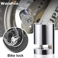 stainless steel bike lock mini disc brake lock mtb bicycle anti theft lock waterproof electric bike motorcycles security padlock