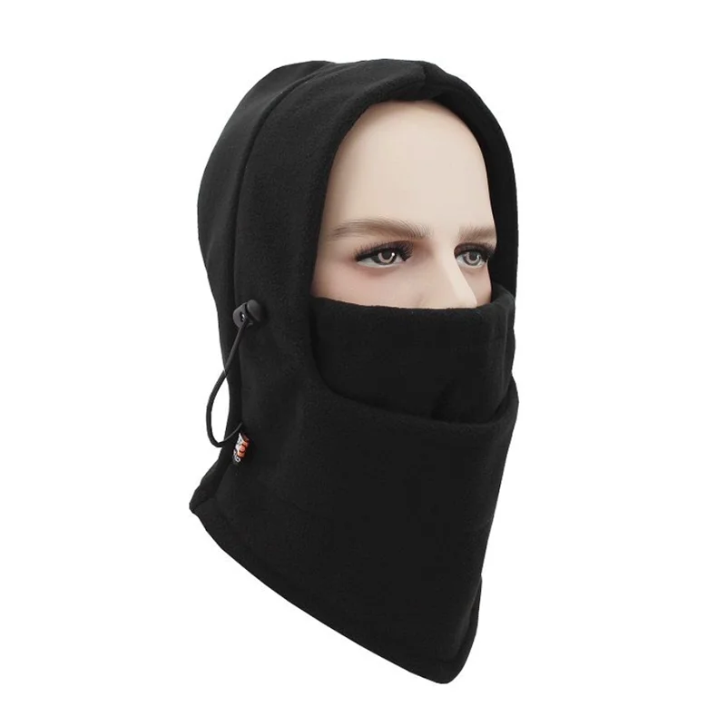 

Autumn Winter Outdoor Polar Fleece Multifunctional Masked CS Warm Hat Men Women Windproof Cold Resistant Thicken Ski Cap B48