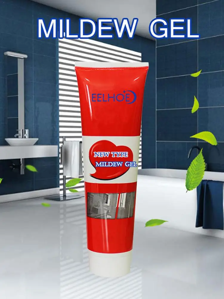 

Mold Removing Gel Household Cleaner Powerful Mould Remover Quick Cleaning Gel For Bathroom Kitchen Stain Removal Wall Tile Fur