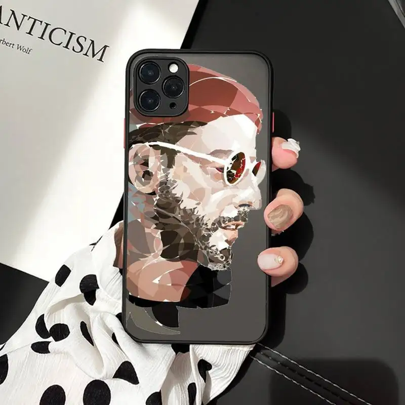 

Leon Matilda Phone Case matte transparent For iphone 7 8 11 12 plus mini x xs xr pro max cover