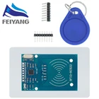 10 шт. MFRC-522 RC-522 RC522 антенна RFID IC беспроводной модуль для Arduino IC ключ SPI писатель считыватель IC карты Бесконтактный модуль