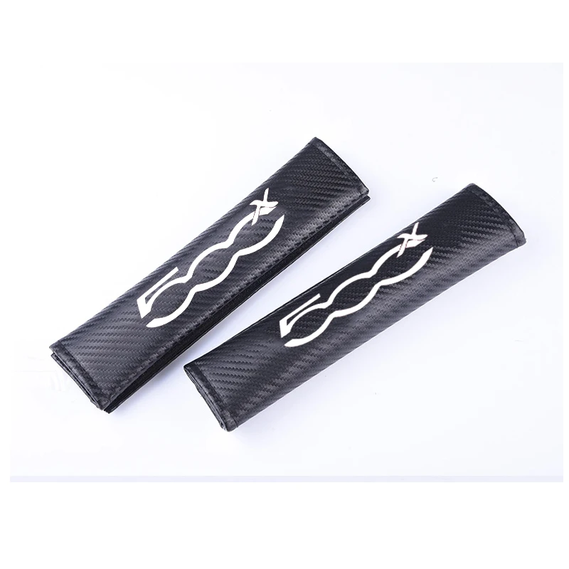 Подплечники для ремня безопасности автомобиля Fiat 500x полиуретан мода Накладка |