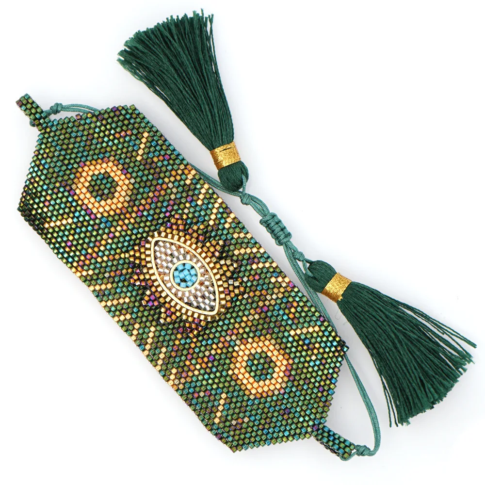 Браслет с изображением винограда в стиле панк для мужчин и женщин мексиканские