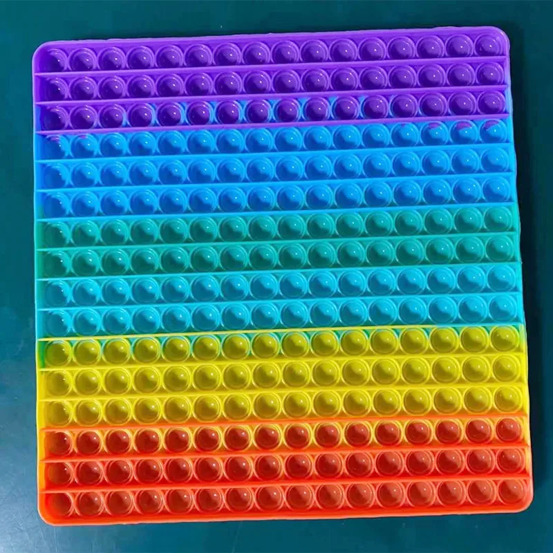 

Big Size Pop It Hot Push Bubble Fidget Toys Adult Stress Relief Toy Antistress Soft Squishy Anti-Stress Gift Anti Stress Box