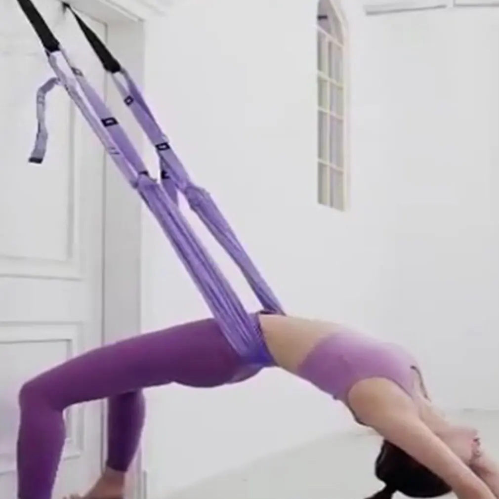 

Gym Hanging Inversion Swing Aerial Yoga Hammock Stretcher Band Belt Health Yoga Dance Gymnastics Training Accessories