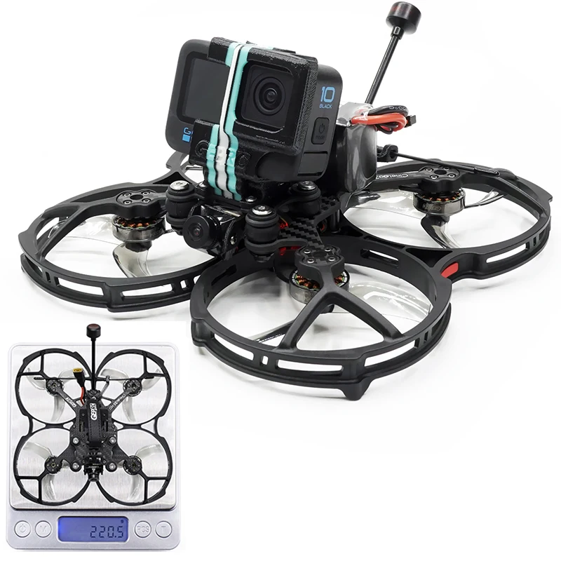 Новинка 2021 Дрон GEPRC CineLog35 аналоговый Квадрокоптер CineWhoop FPV рандомный Дрон/6S GPS