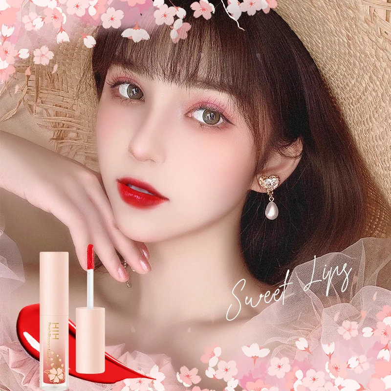 3 шт./компл. Увлажняющий блеск для губ от HIH сексуальный красный фиолетовый