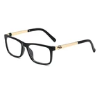 Квадратные очки с маленькой оправой женские роскошные брендовые дизайнерские модные очки 2022 для мужчин женские прозрачные простые зеркальные 4 цвета