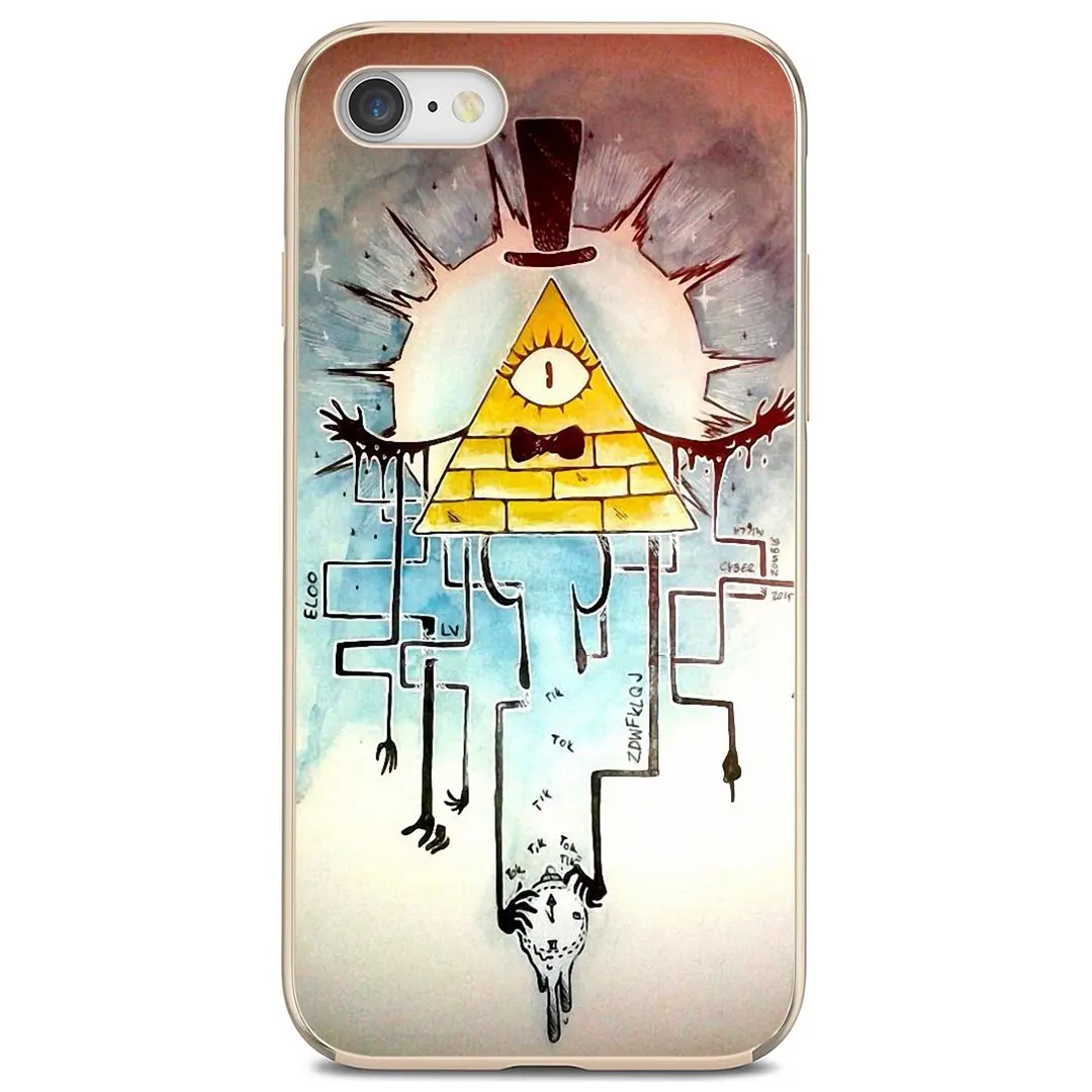 Силиконовый чехол для Huawei Honor 6 6A 7 7X 7A 7C 8 8C 8X 9 9X 10 10i 20 Lite Play Pro Mabel-Pines-Gravity-Falls-Bill-Cipher |