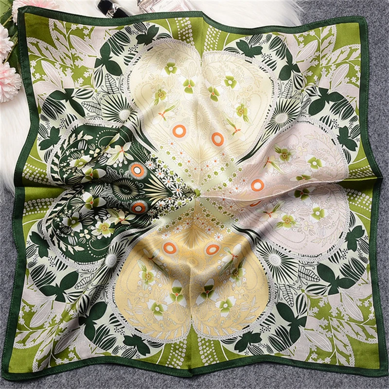 100% натуральный шелковый шарф