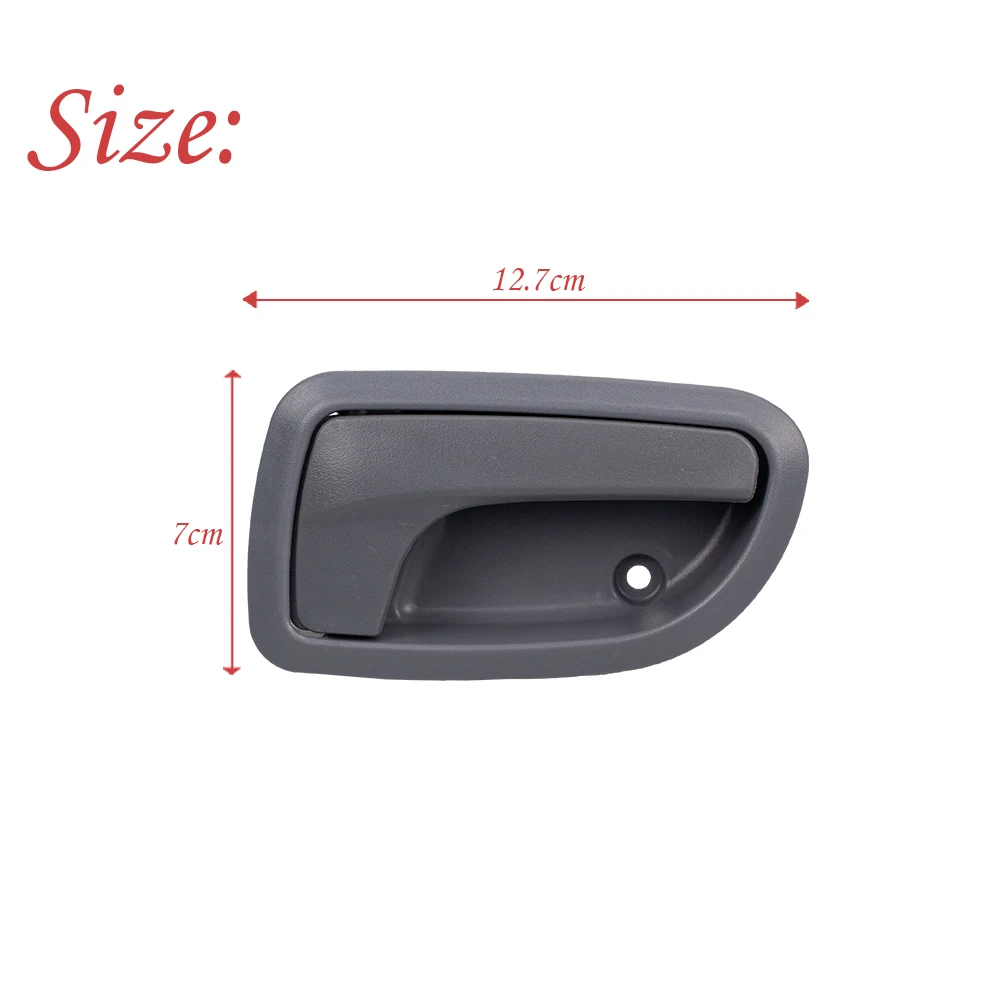 Левая Правая серая внутренняя дверная ручка для Kia Picanto Morning 2008 2010 82620 07010 07020