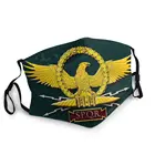 Многоразовая маска для рта с символом Римской империи легиона, маска для лица с римским орлом против смога, пылезащитный чехол, респиратор, маска для рта
