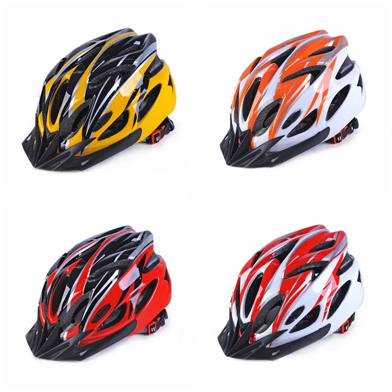 

New Integrally-molded Cycling Helmet Kids Adult MTB Mountain Road Bicycle Helmet Adjustable Bicycle Helmet for Road/Mountain/BMX