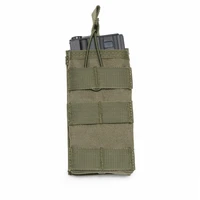 airsoft paintball m4 m16 ak tactical single molle magazine pouch ar15 rifle pistol mag pouches army hunting military bag holster