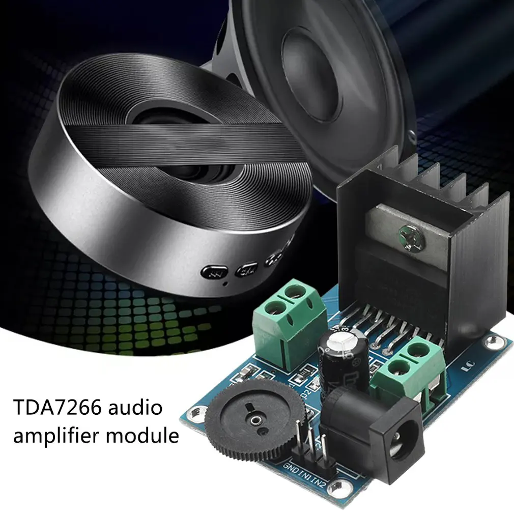 Tda7266 усилитель мощности модуль аудио стерео плата | Безопасность и защита