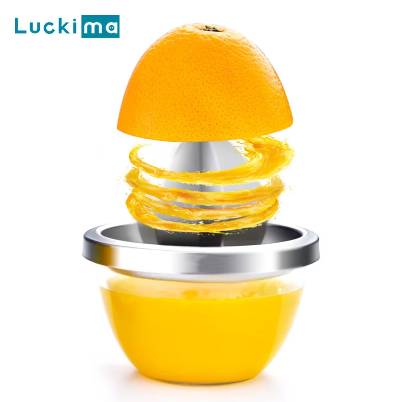 

New Manual Juicer Home Portable Orange Lemon Citrus Fruit Squeezer 304 Stainless Steel Homemade Healthy Juice for Child