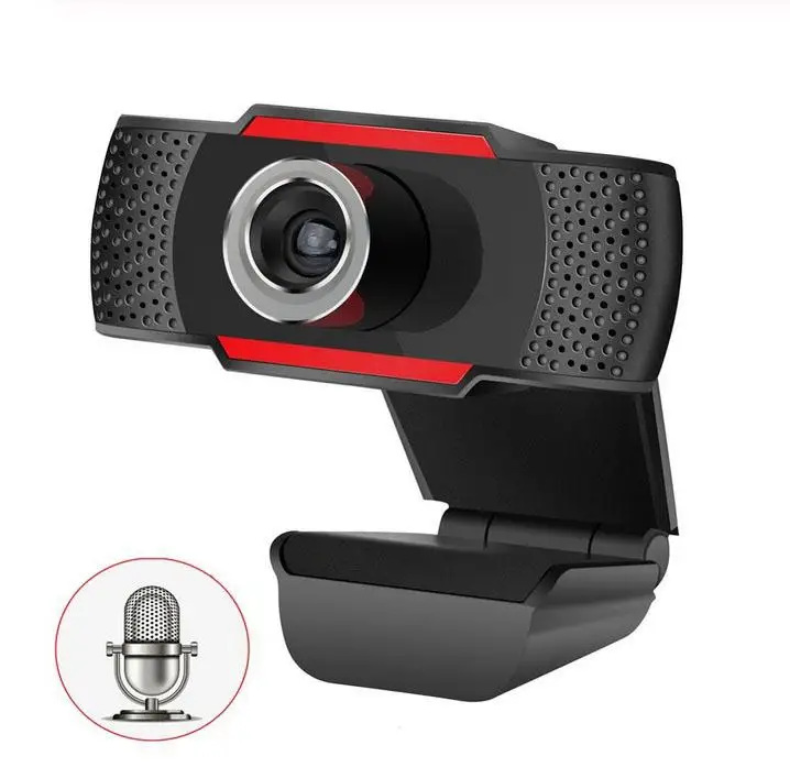 

Web Camera HD Built-In Sound-absorbing Microphone Manual Focusing Computer Camera Webcams