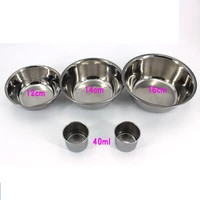 dressing bowl thickened 304 stainless steel medication cup anti iodine solution measuring cup cotton ball dressing storage bowl