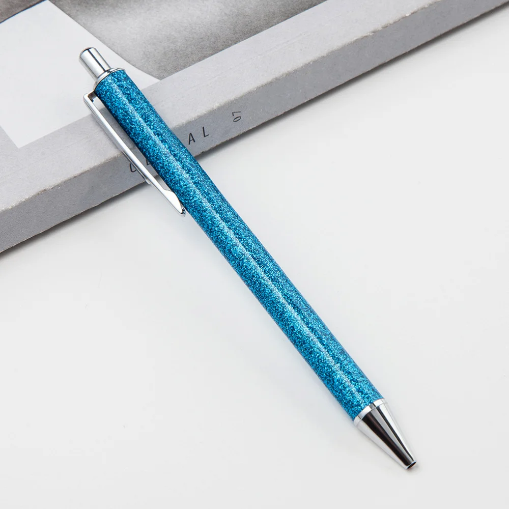 

8pcs Metal Point Pen Click Ballpoint Pen Creative Point Pen
