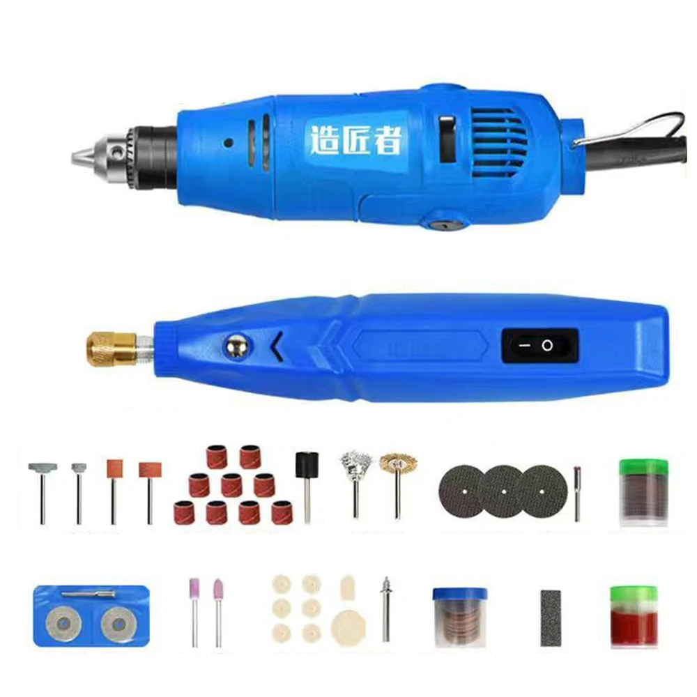 

Mini Drill Rotary Electric Driver18V With Polish Grinding Accessories Set Multifunction Engraving Pen For Dremel Tool
