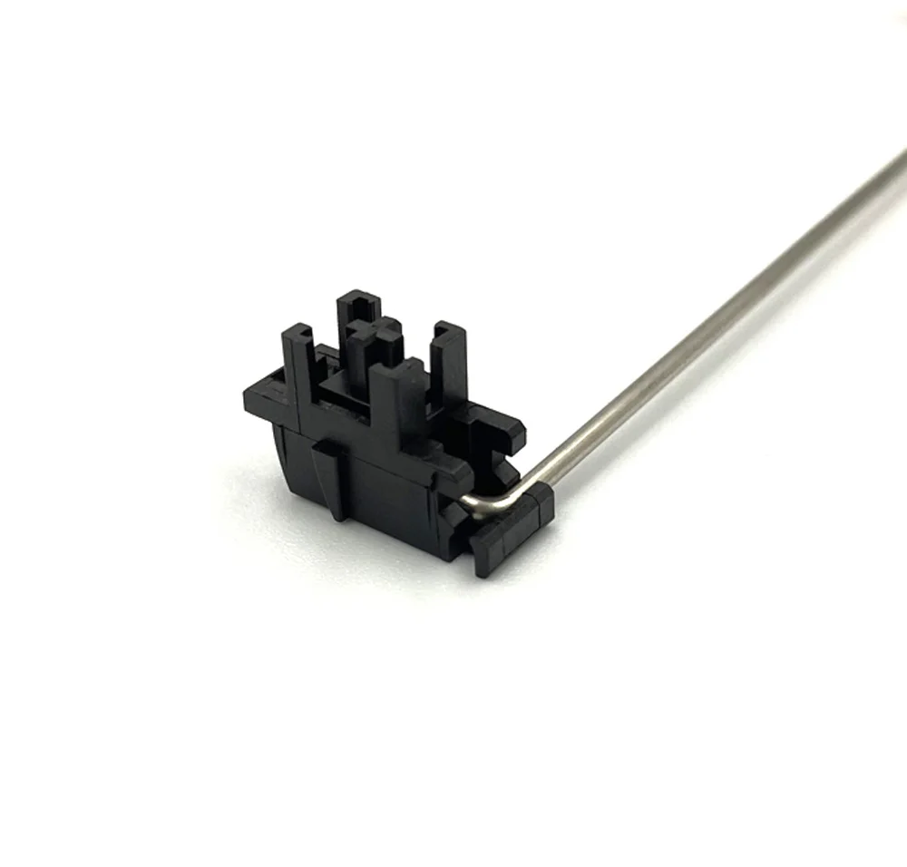 

Plate Mounted Black Stabilizer 7u 6.25u 2u For Mechanical Keyboard keycaps