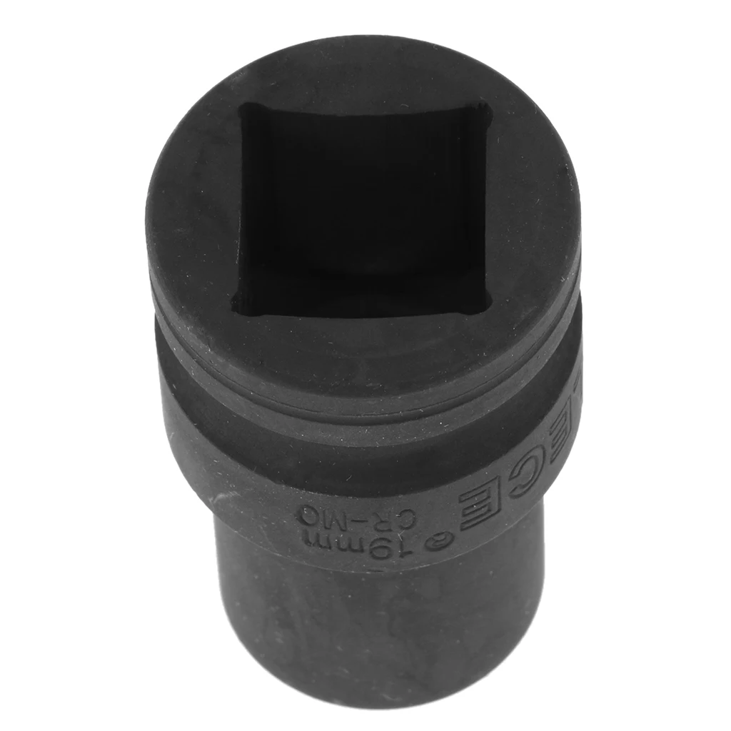 

19mm Impact Socket - 3/4 inch Deep Impact Socket Tool Metric Garage Workshop Hand Tool