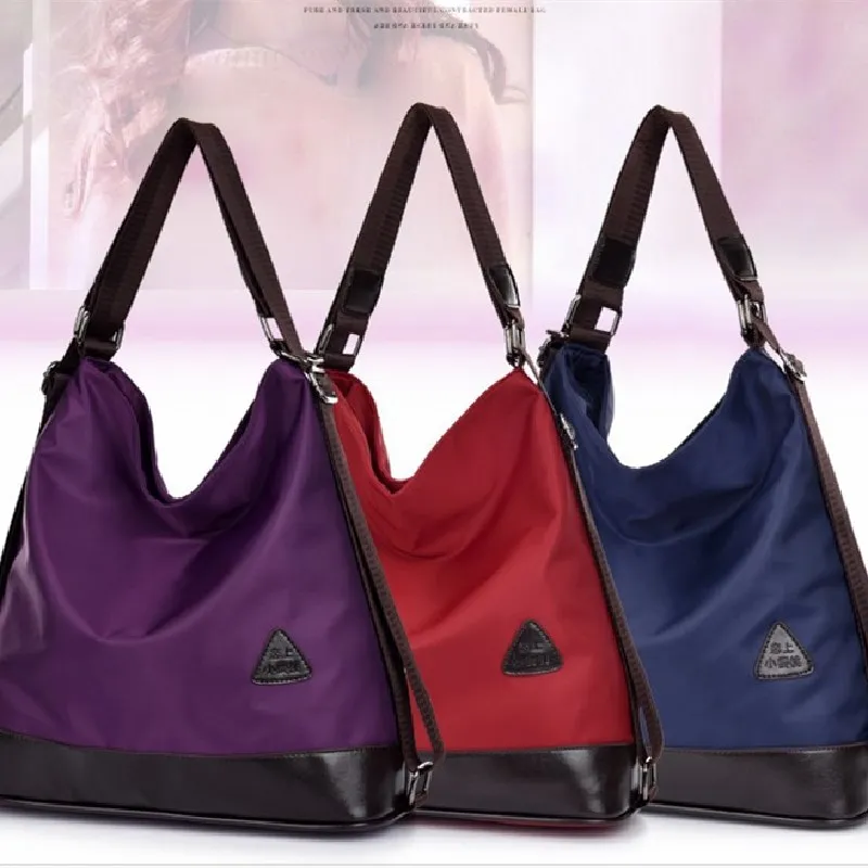 

Tote Bags for Women's Bucket Bag Shoulder Bag Female Fashion Zipper Contrasting Color over-the-Shoulder Sewing Thread Bag
