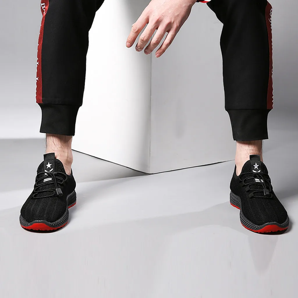 Уличная открытая обувь для бега мужские кроссовки отдыха на плоской подошве