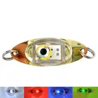 1 шт. рыболовный фонарь 6 см Вспышка Светодиодный лампа глубокая подводная форма для глаз рыбалка приманка в виде кальмара Fishi Light