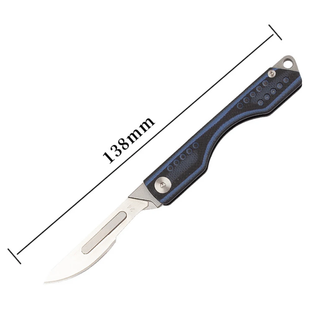 G10 Новый мини скальпель брелок медицинский складной нож Походный для самообороны