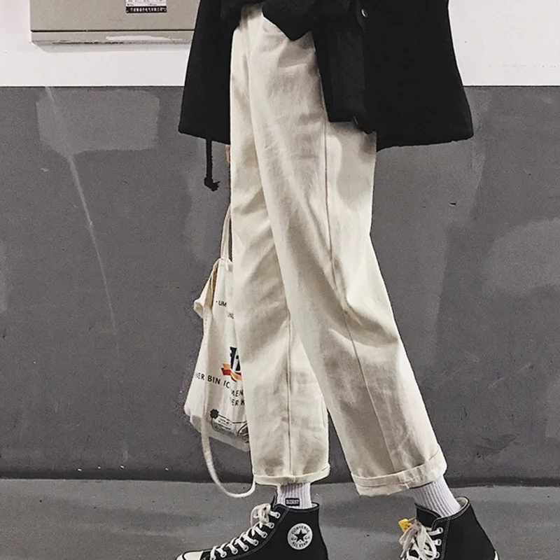 EWQ/мужская одежда 2020 Новое поступление Осенние повседневные Прямые брюки до