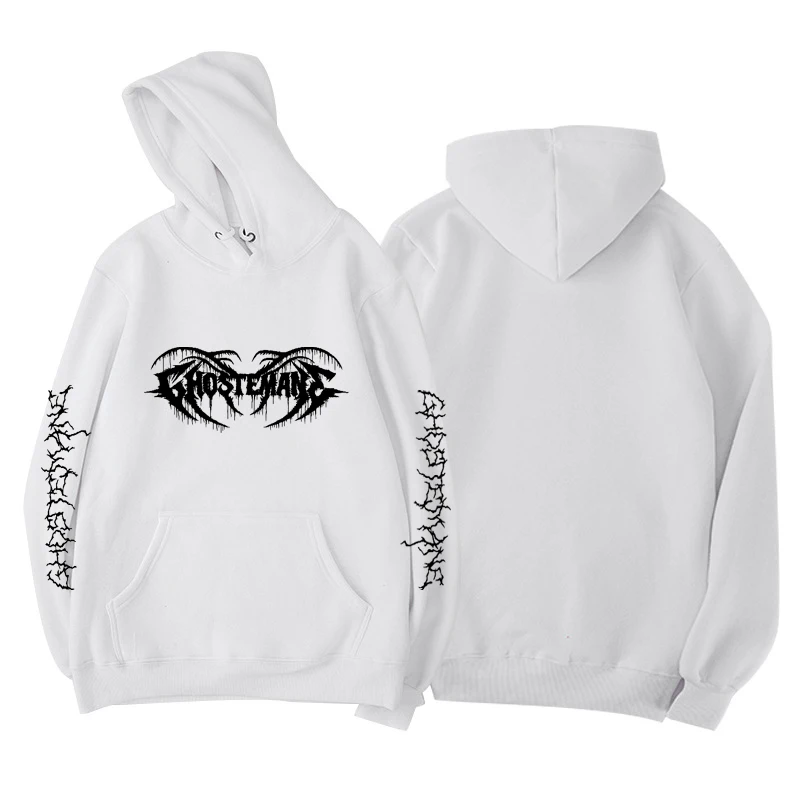 

Hoodies Men 2021 Popular Product Of European And American Rapper Best Selling Ghostemane Hoodie Hot Cat Printed Hot Sweatshirt
