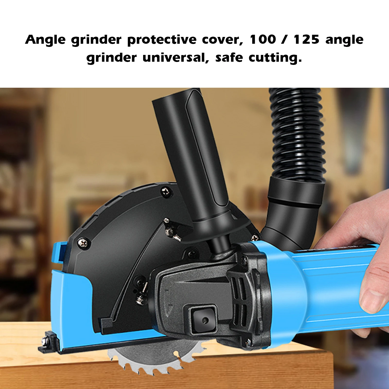 100 Угловая шлифовальная Крышка для резки 4 ''пылеулавливающая Пылезащитная