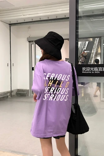 

Chic Vaporwave Back Graphic Letter Printed Cool Must Have Loose Ladies Tee Top Japanese Harajuku Street Style Girl T shirts